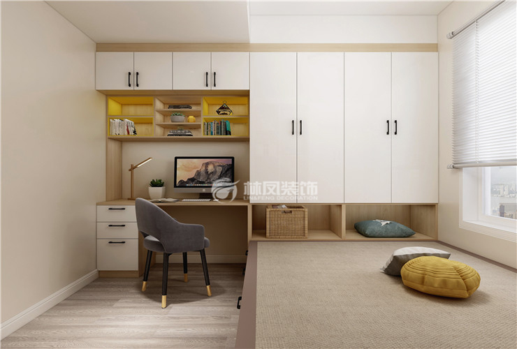 次臥榻榻米設(shè)計裝修效果圖