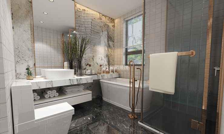 衛(wèi)生間防滑設(shè)計裝修效果圖