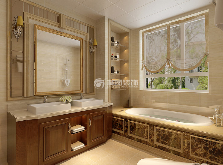 歐式風(fēng)格衛(wèi)生間壁龕設(shè)計裝修效果圖