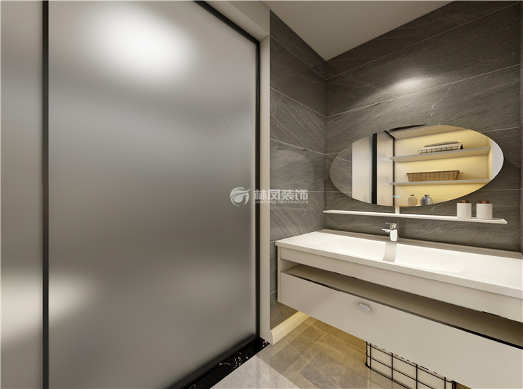 衛(wèi)生間干濕分離設(shè)計裝修效果圖