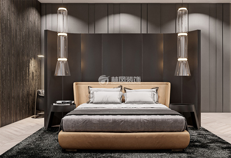 臥室隔斷設計裝修效果圖