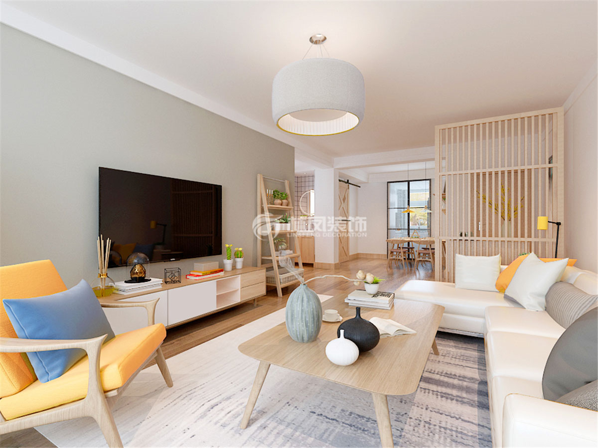 北歐風格客廳裝修效果圖