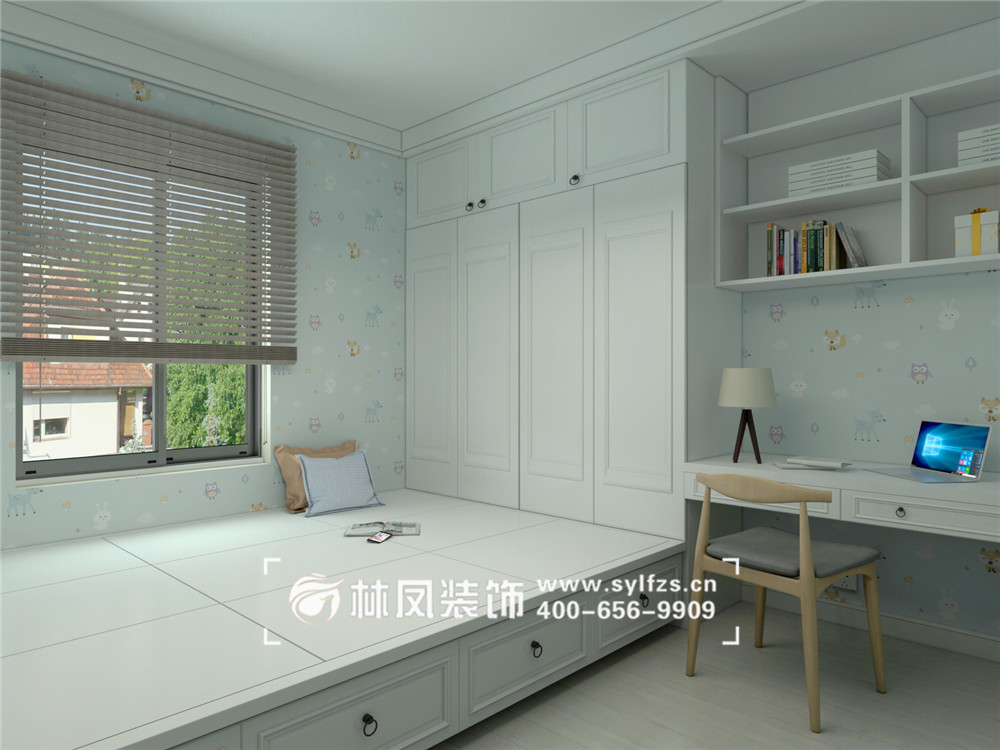 萬(wàn)科翡翠書院-107平-現(xiàn)代簡(jiǎn)約-次臥.jpg