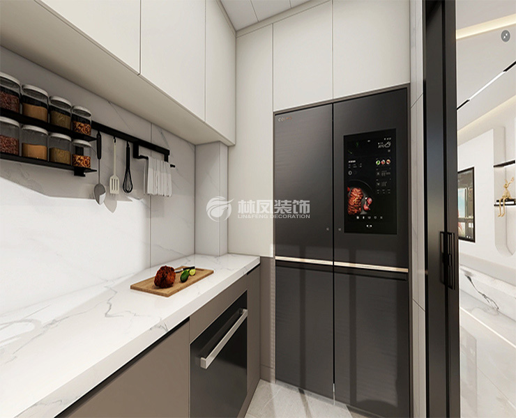 首創(chuàng)光合城-110平-現(xiàn)代輕奢風格-廚房1.jpg